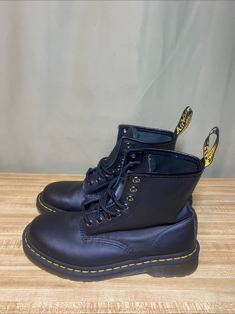 Dr Martens Bex 25345 Chunky Smooth Leather Boots Unisex Mens 7/ Womens 8